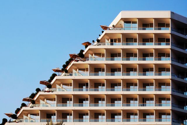 Resort Hotel Building Exterior