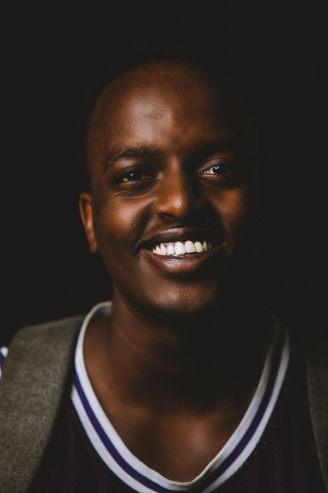 Portrait of an African Man Smiling